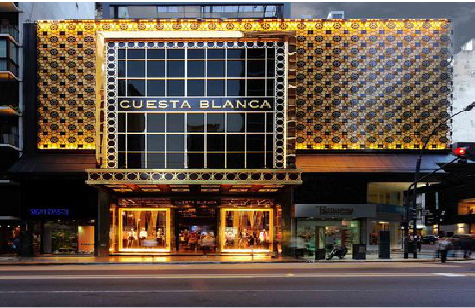 新蔡门头设计与商业空间的纽带。