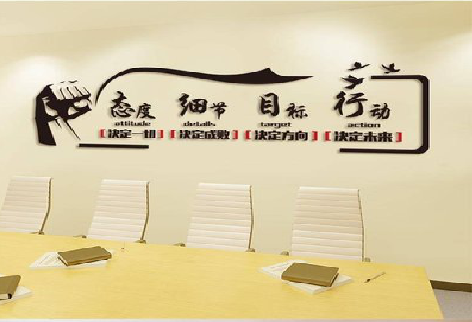 新蔡企业文化墙主要展示什么?