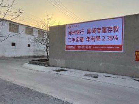 新蔡喷绘广告持久的的几大要素。